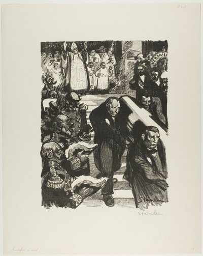 Rochefort är döende! Rochefort är död! av Théophile Alexandre Pierre Steinlen