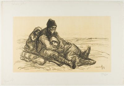 Serbiska kavalleriet, andra episoden av Théophile Alexandre Pierre Steinlen