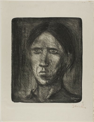 Den vanliga människan av Théophile Alexandre Pierre Steinlen