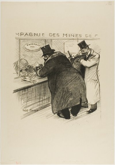 Den opportunistiska majoriteten av Théophile Alexandre Pierre Steinlen