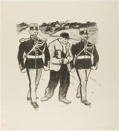 Utan en cent av Théophile Alexandre Pierre Steinlen