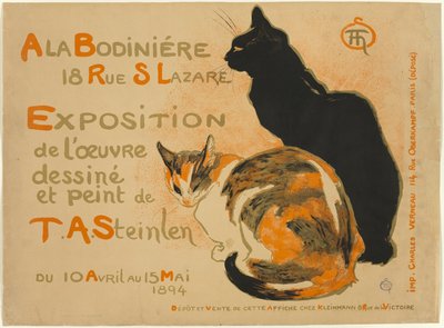 På La Bodiniére av Théophile Alexandre Pierre Steinlen