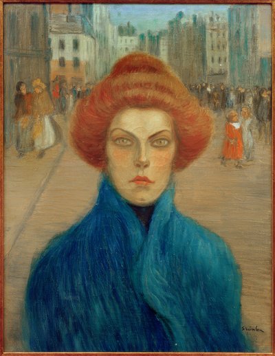Tillbaka till skolan på kvällen av Théophile Alexandre Steinlen