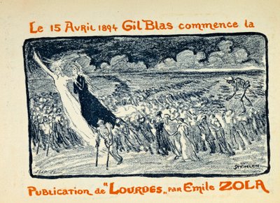 Den 15 april av Théophile Alexandre Steinlen