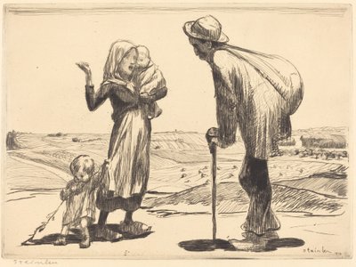 The Distant City The Distant City, 1914. av Théophile Alexandre Steinlen