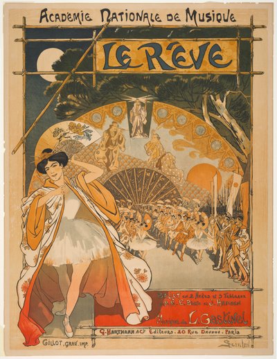 Drömmen av Théophile Alexandre Steinlen