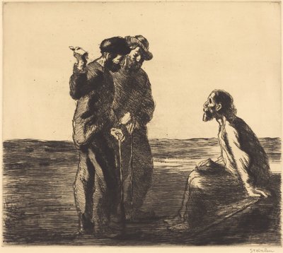 Tre följeslagare av Théophile Alexandre Steinlen
