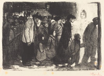 Till de sanna fattiga: The Wicked Rich av Théophile Alexandre Steinlen