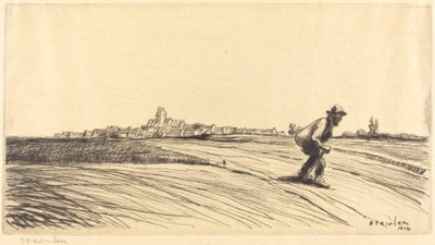 Luffare med bunt av Théophile Alexandre Steinlen