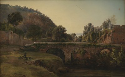 En bro nära Sorrento av Thorald Brendstrup