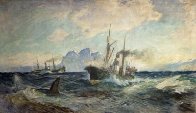 Duncan Grey och Nancy Grey i kamp med val av Thorolf Holmboe