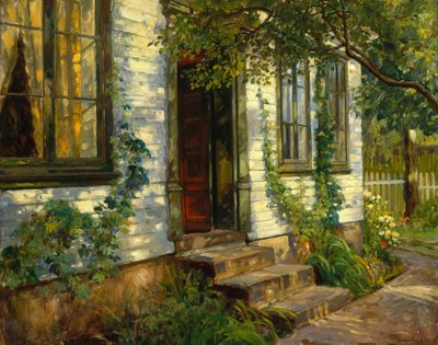 Sol på Gamla husväggen, Fredriksvern av Thorolf Holmboe