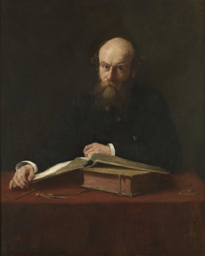 Porträtt av Dr. P.J.H. Cuypers (1827-1921) av Thérèse Schwartze