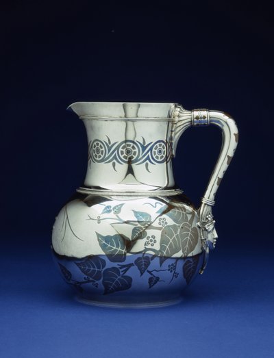 En blandad metallkanna av Tiffany & Co, New York, ca 1877 av Tiffany and Company