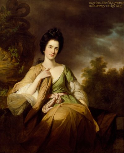 Mrs Drewry Ottley, 1768 av Tilly Kettle