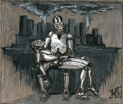 Androids sorgliga omfamning av Tim Hoinkis