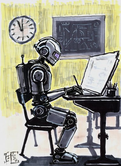 Robotbaserat lärande för elever av Tim Hoinkis