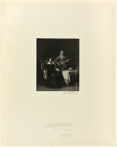 Catherine of Aragon and her Maid, från Old English Masters av Timothy Cole