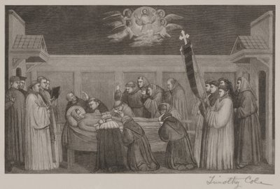 Franciskus död av Timothy Cole