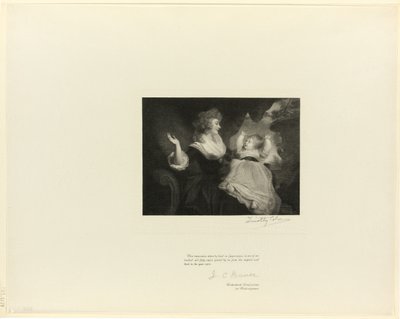 Hertiginna av Devonshire och barn, från Old English Masters av Timothy Cole
