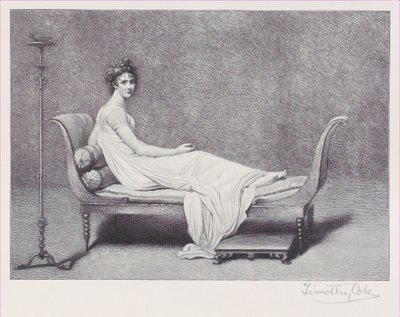 Madame Recamier, 1909, 1909. av Timothy Cole