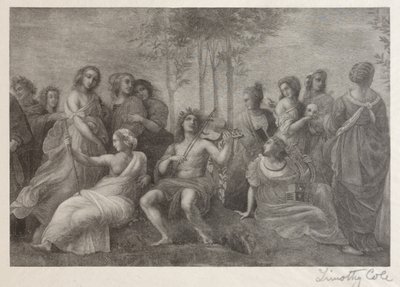 Gamla italienska mästare: Parnassus, 1888-1892. av Timothy Cole