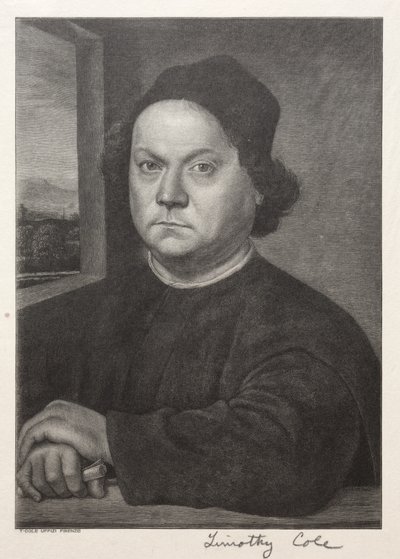 Gamla italienska mästare: Porträtt av Andrea Verrocchio, 1888-1892. av Timothy Cole