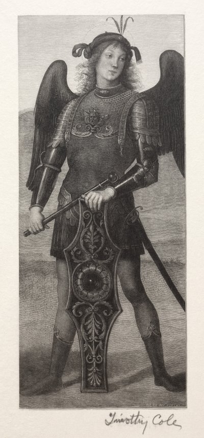 Gamla italienska mästare: St. Michael, 1888-1892. av Timothy Cole