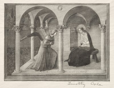 Gamla italienska mästare: Bebådelsen, 1888-1892. av Timothy Cole