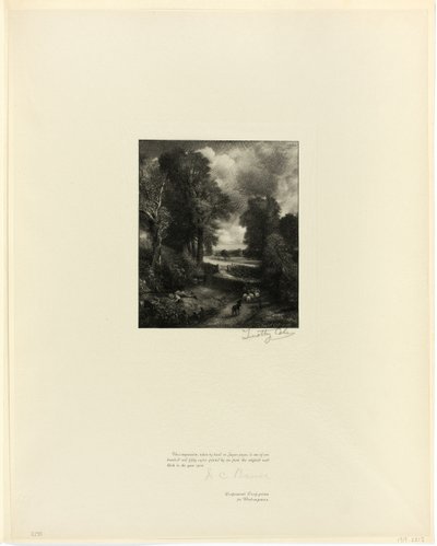 The Cornfield, från Old English Masters av Timothy Cole