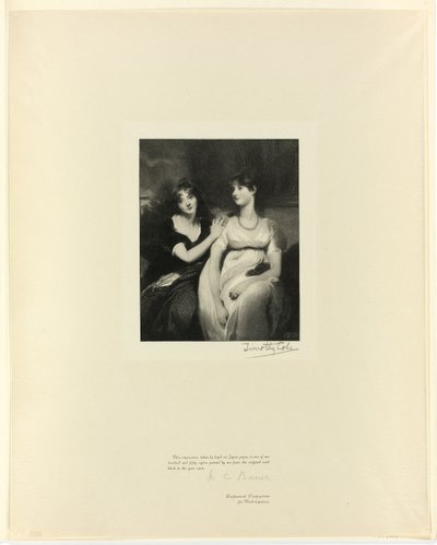 The Sisters, från Old English Masters av Timothy Cole