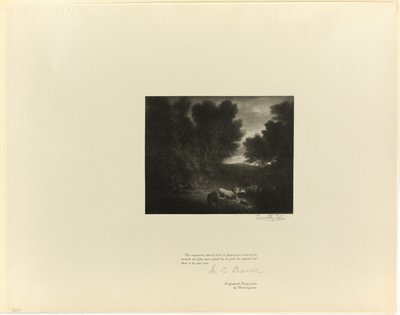 The Watering Place, från Old English Masters av Timothy Cole