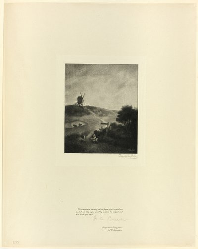 The Windmill, från Old English Masters av Timothy Cole