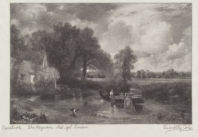 Höbönen av Timothy Cole after John Constable