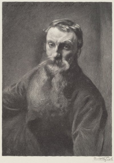 Rodin av Timothy Cole after John Singer Sargent