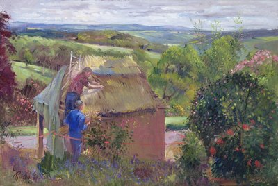 Stängsel av sommarhuset, Lanhydrock House, Cornwall, 1993 av Timothy Easton