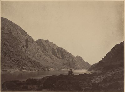 Iceberg Canyon, Coloradofloden, tittar ovanför av Timothy H. O