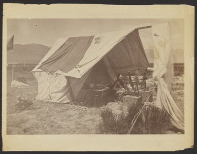 [Mr J. Terrey Gardner som U.S. Grant, 40th Parallel, Ruby Valley, Nevada] av Timothy H. OSullivan