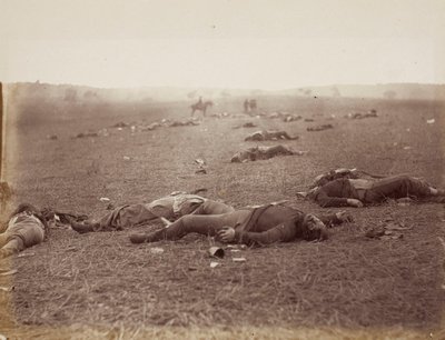 En skörd av död, Gettysburg, Pennsylvania av Timothy O