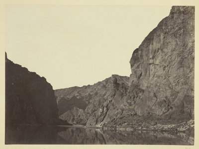 Black Cañon, Coloradofloden, vy nedanför från Big Horn Camp av Timothy O
