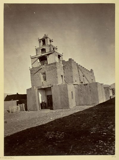 San Miguel-kyrkan, den äldsta i Santa Fe, New Mexico av Timothy O