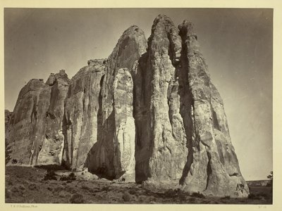 The South Side of Inscription Rock, 1873 av Timothy OSullivan