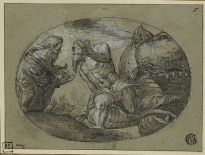 Jonah Cast Up by the Whale av Tintoretto