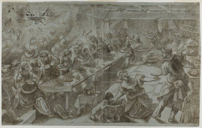 Sista måltiden av Tintoretto