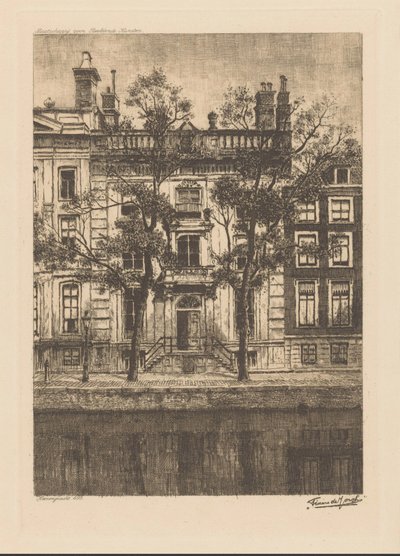 Society for Visual Arts, Heerengracht 495 (originaltitel på objektet) av Tinus de Jongh