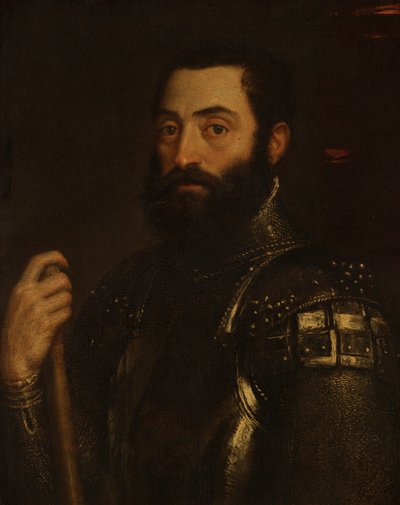 Porträtt av Guidobaldo II della Rovere, hertig av Urbino av Titian (Tiziano Vecellio)