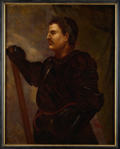 Claudius Caesar (olja på duk) av Titian (c.1488-1576) (after)