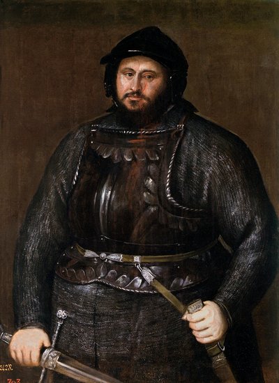 Jean-Frederic (Jean Frederic) Ier de Saxe dit le Magnanime - John Frederick I (1503-1554), kurfurst av Sachsen par Titian (1488-1576) av Tiziano Vecelli
