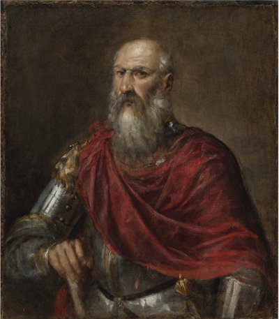 Porträtt av amiral Francesco Duodo (1518-1592), av Tizian (1488-1576). Olja på duk. Mått: 88,6x77 cm. Privat samling av Tiziano Vecelli