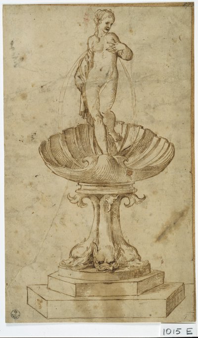 Studie für Brunnen von Titian (c.1488-1576)